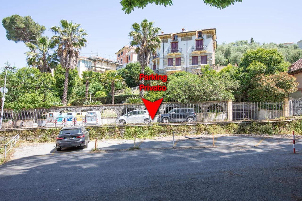 Rapallo Comodo Appartamento Signorile A Due Passi Dal Mare Con Posto Auto Exterior foto